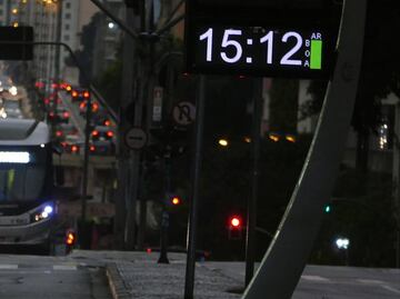 Por qué el lunes oscureció en Sao Paulo dos horas antes del anochecer