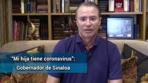 Hija del gobernador de Sinaloa da positivo a Covid-19