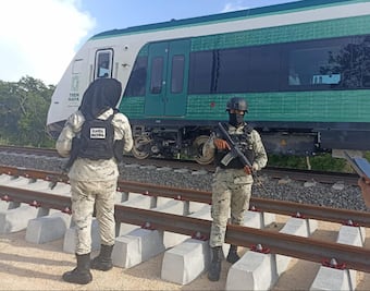 Con AMLO a bordo, se descompone el Tren Maya