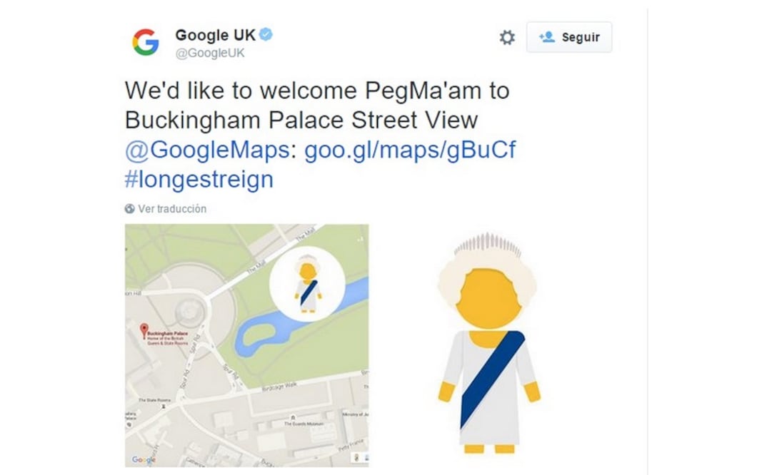 FOTO: Tomada de Twitter Google UK
