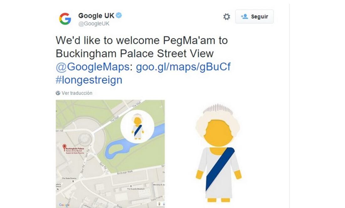 FOTO: Tomada de Twitter Google UK