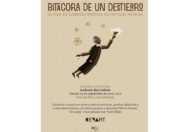 Con música y poesía rendirán homenaje a Gabriela Mistral