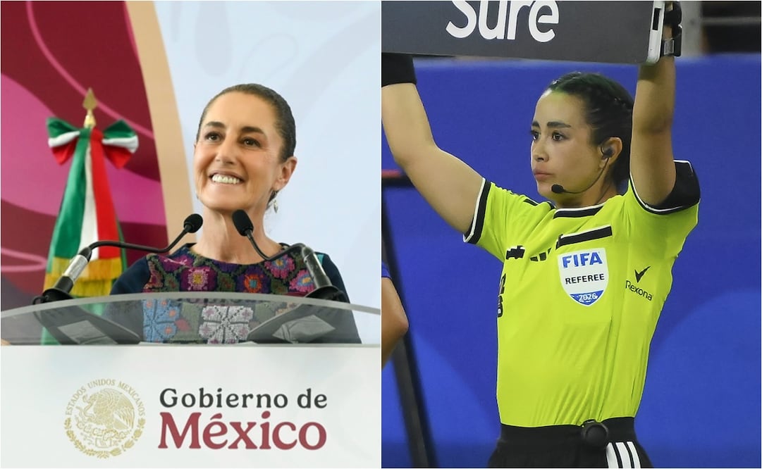FOTO: Katia Itzel García debuta en el Mundial y recibe felicitación de Sheinbaum - ESPECIAL