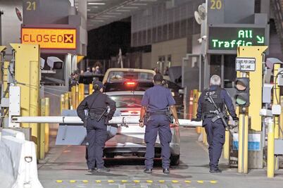 Un tiroteo en la garita de San Ysidro causa pánico