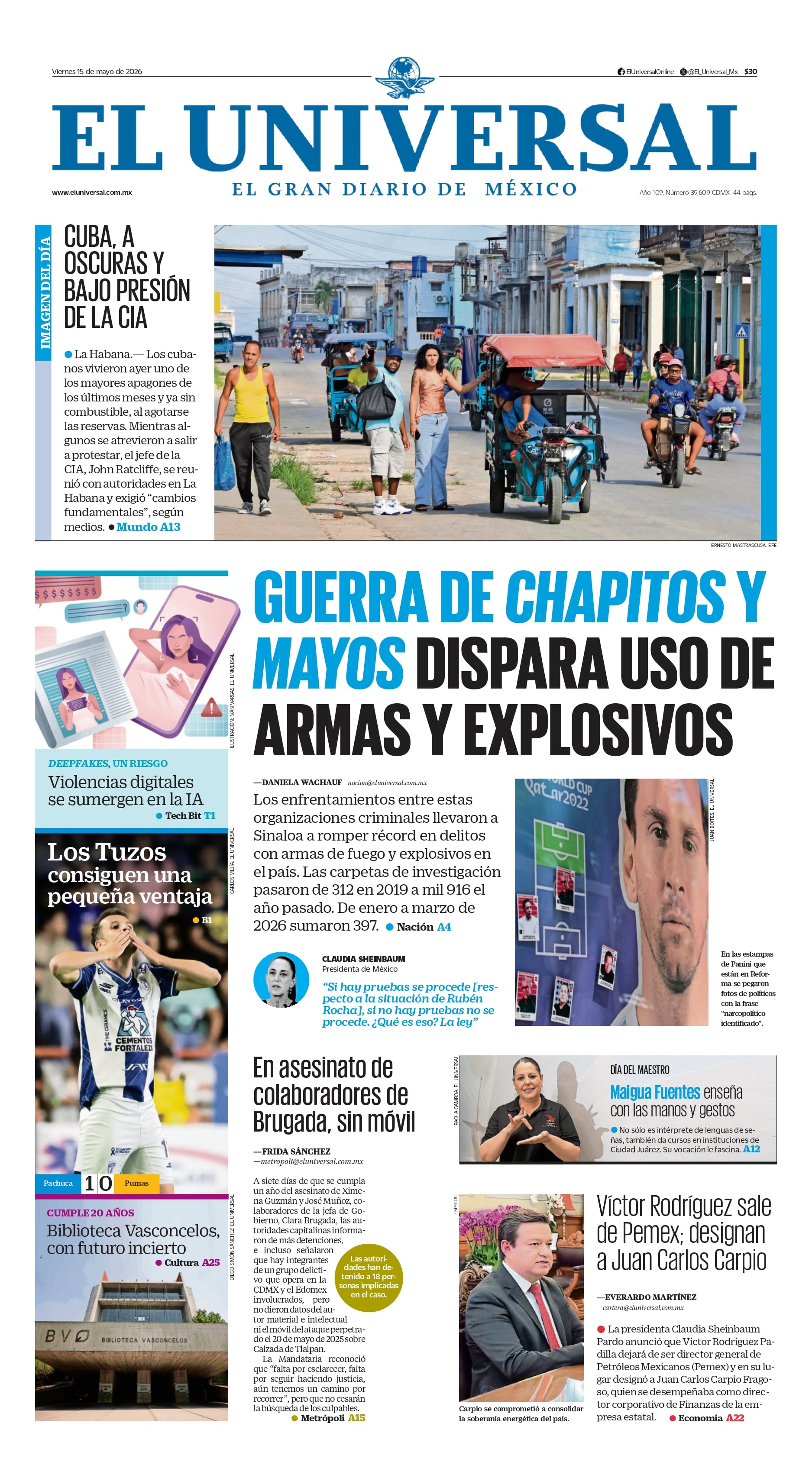 Portada impresa