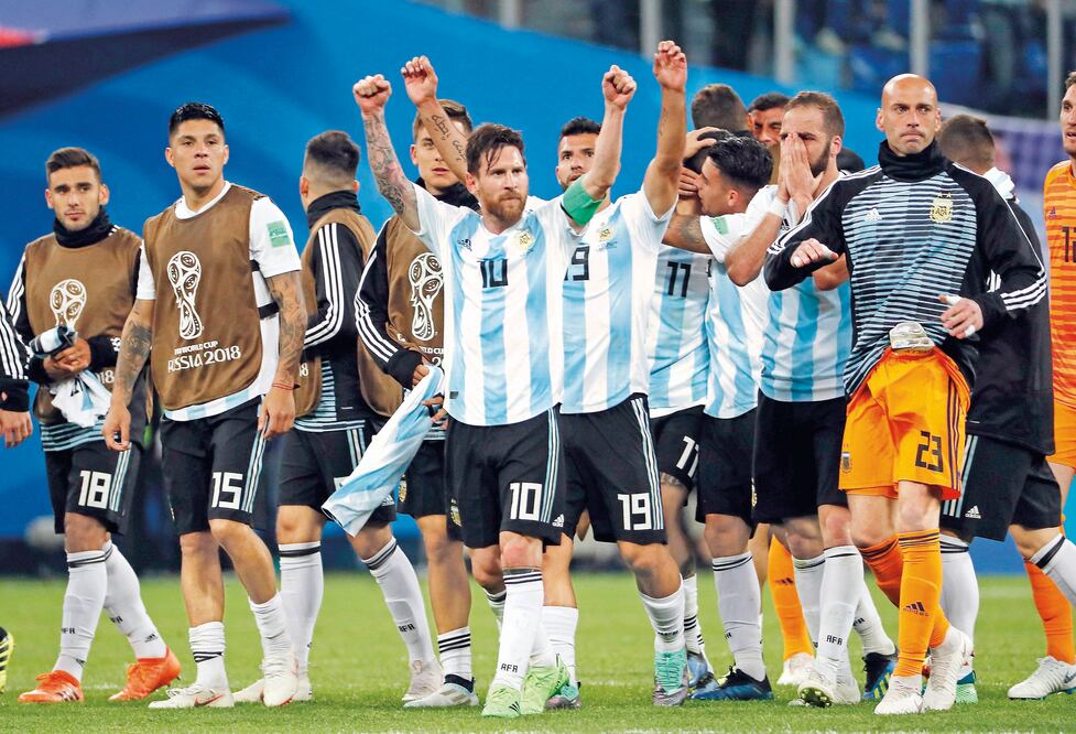 Argentina en Rusia 2018. Foto: Agencias