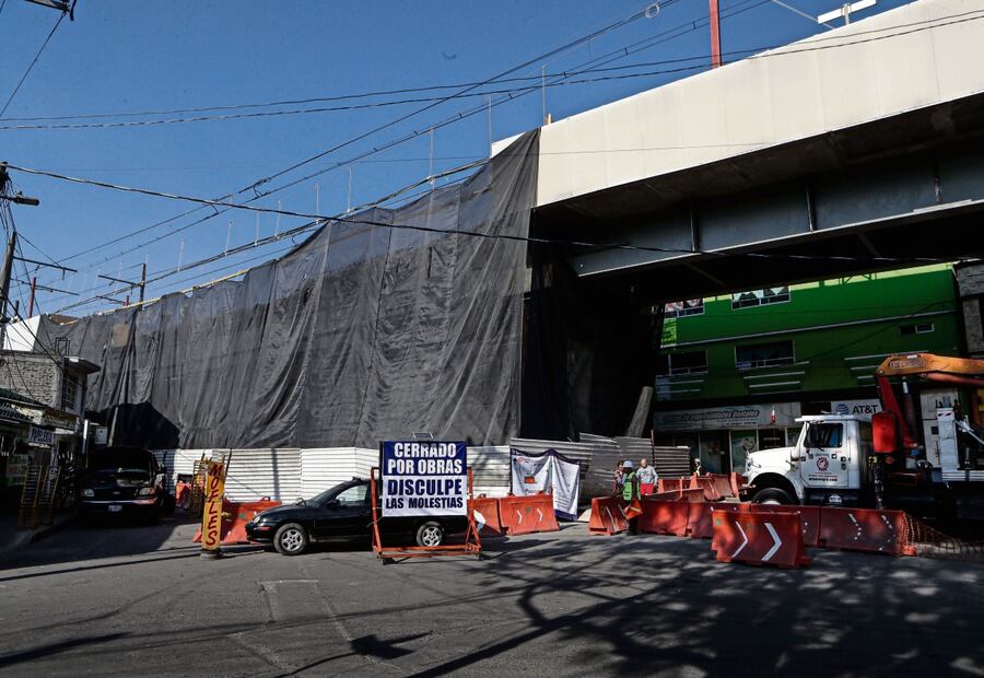Inicia desmontaje del tramo 22 de la Línea 12
