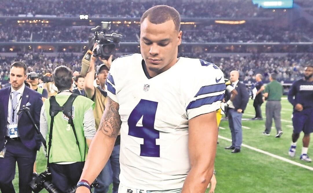 Pese a la eliminación, Dak tuvo una temporada extraordinaria. (MICHAEL AINSWORTH. AP)