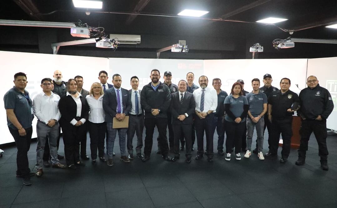 El Centro de Entrenamiento de Tiro Virtual permitirá la capacitación hasta de 12 elementos al mismo tiempo con acceso hasta por 24 horas. Foto: Especial