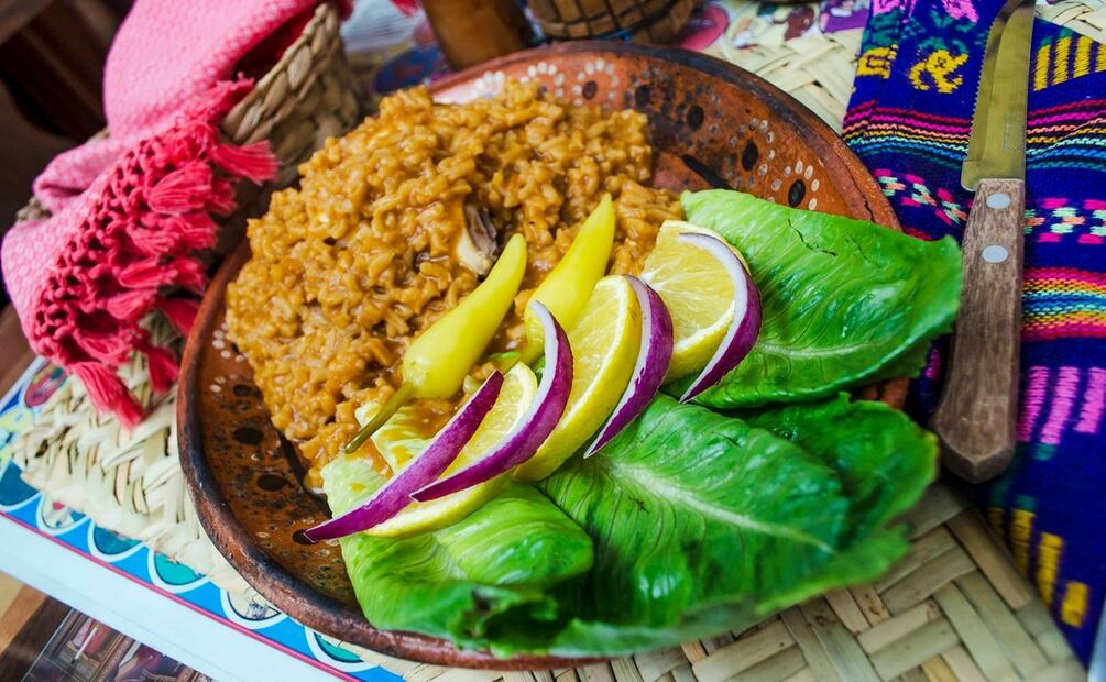 Mole de arroz en Lagos de Moreno, Jalisco. Foto: Cortesía