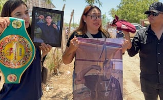 Piden justicia para Sergio Daniel, joven boxeador asesinado en Sonora; madre busca ser escuchada por Sheinbaum