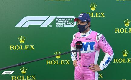 Checo Pérez logra su mejor resultado en la F1 en la clasificación del GP de Turquía