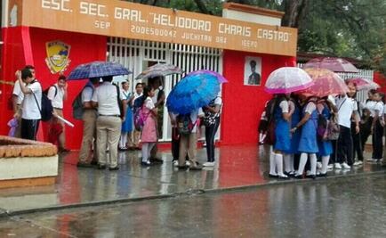 Sin clases, escuelas del Istmo por fuertes lluvias