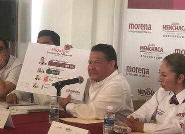 Ebrard están en su derecho de acudir a Hidalgo y vendrá las veces que quiera, dice candidato Julio Menchaca