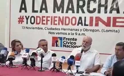 Manuel Clouthier convoca a la ciudadanía a participar en marcha para “defender al INE”