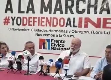Manuel Clouthier convoca a la ciudadanía a participar en marcha para “defender al INE”