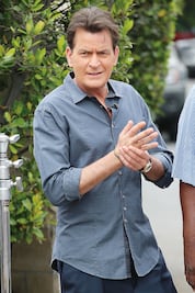 Charlie Sheen no quiere que le tomen videos