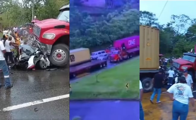 VIDEO: Por ir al baño, niño se salva de accidente carretero en el que murieron sus padres; su hermano sobrevivió
