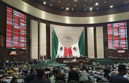 Falla de nuevo tablero de votación en Cámara de Diputados