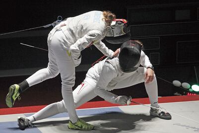 Esgrimistas se suben  a tren de JO 
