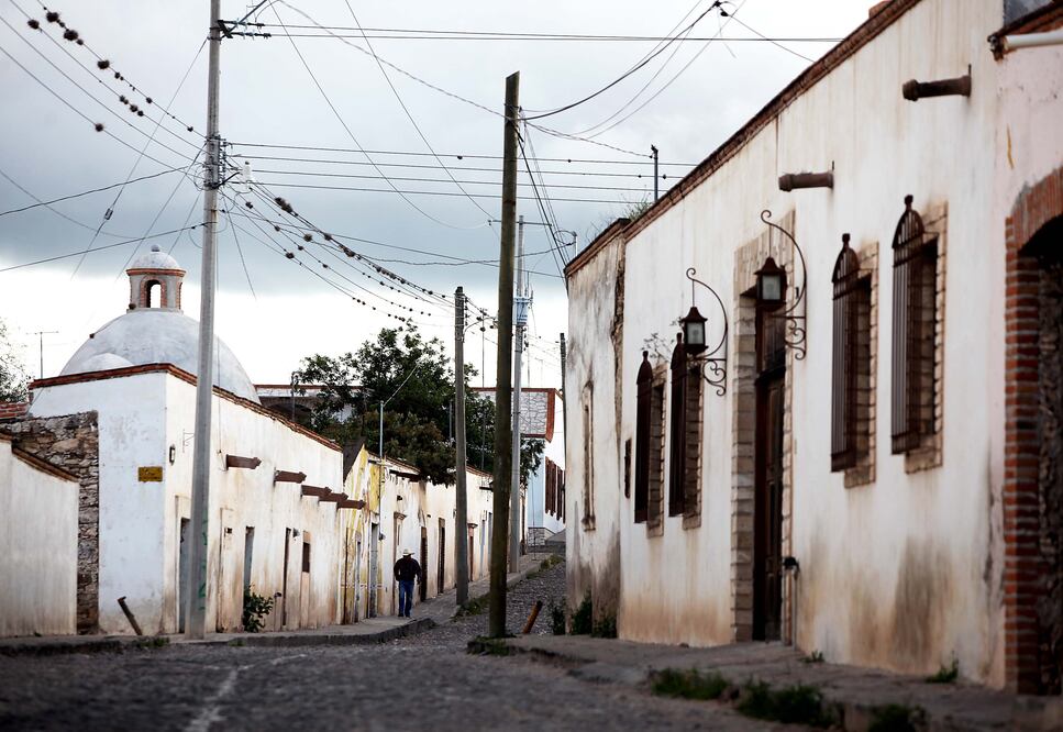 Mineral de Pozos, a 45 minutos de San Miguel de Allende, principal centros mineros de la región. (Foto: Tanya Guerrero/El Universal)