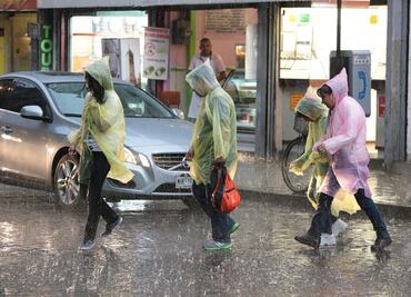 Activan alerta amarilla por pronóstico de lluvia en la CDMX
