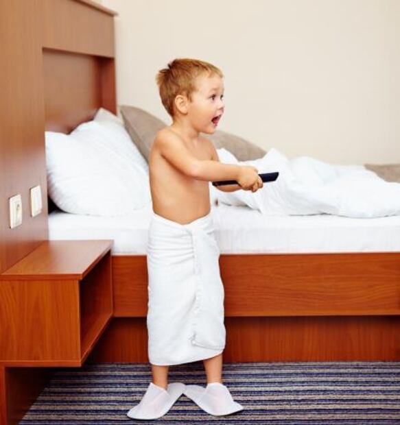 El baño no es el lugar más contaminado en un cuarto de hotel