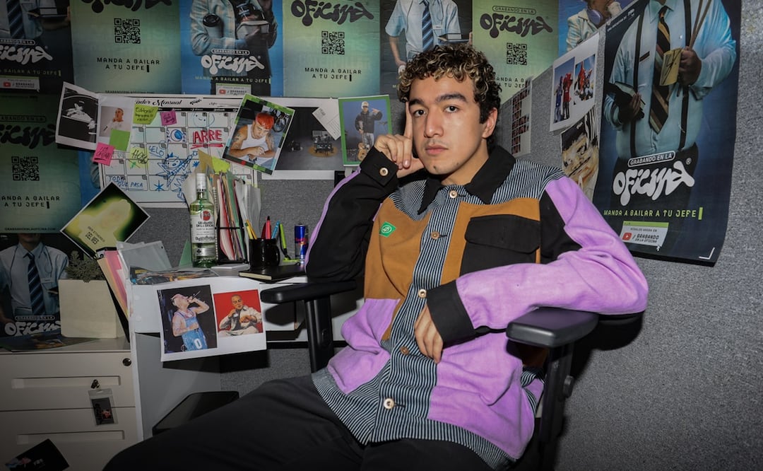 Cantante Josué Ramírez "La Texana". 
Foto. Luis Camacho/EL UNIVERSAL.