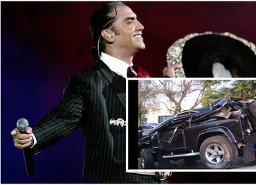 Tras accidente, 'El Potrillo' cancela concierto en Zacatecas