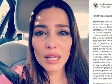 Adriana Fonseca denuncia racismo en casting