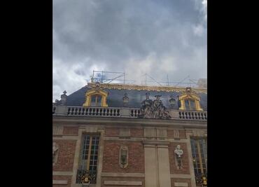 VIDEO: Incendio en el Palacio de Versalles; evacúan a visitantes