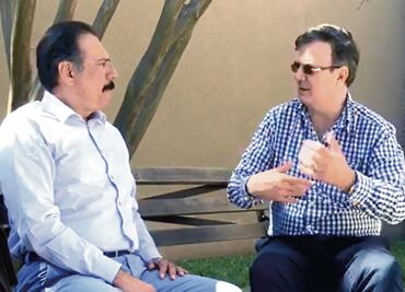 Reaparece Ebrard en EU y llama al voto por Hillary