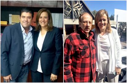 Firman “El Burro” y Benito Castro por Margarita Zavala