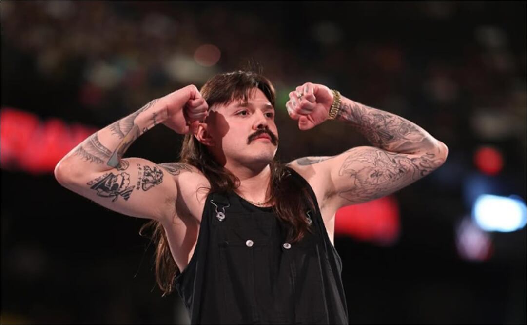 FOTO: @dominik_35 - Dominik Mysterio, luchador de la WWE realiza homenaje a la lucha libre mexicana