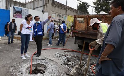 Desazolvan más 31 mil metros de drenaje para evitar inundaciones en alcaldía Álvaro Obregón