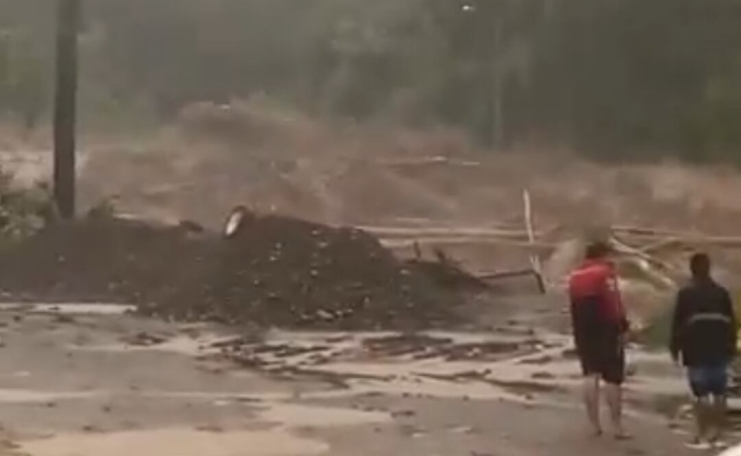 Fuertes lluvias causan estragos y afectan a 46.000 familias en varias zonas de Colombia (10/11/2024). Foto: Captura de pantalla de @alertarojanot