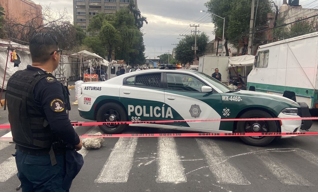 Balacera en tianguis de Cuauhtémoc. Foto: Juan Carlos Williams