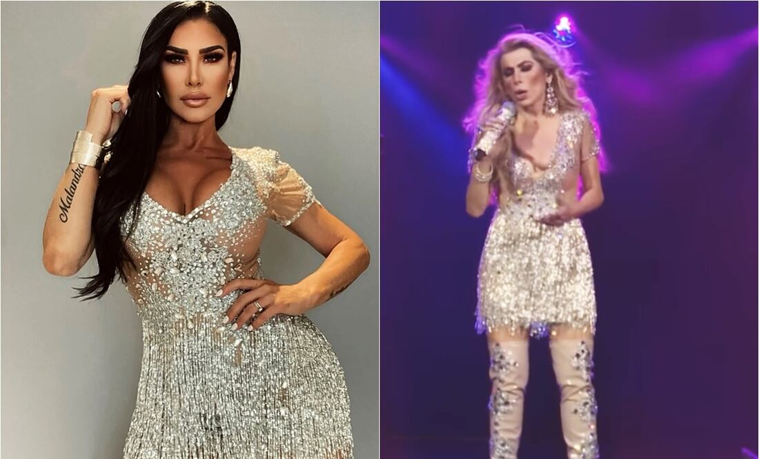 Lis Vega reconoce que el vestido que usó en mayo pasado era propiedad de Dulce.
Fotos: Instagram, vía @lisvegaoficial & YouTube