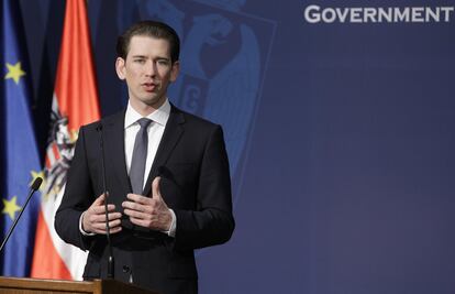 Canciller de Austria dice comprender deseo de Trump de construir muro