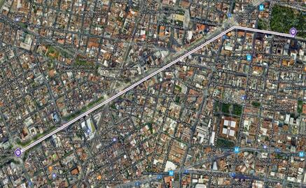 Mapa. Principales eventos por el Día de la Mujer en CDMX