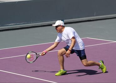 Javier Silva quiere hacer del tenis un deporte inclusivo en México