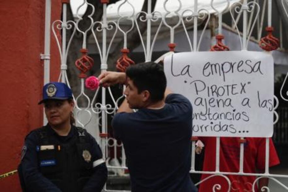 Reportan explosión por pirotecnia en Coyoacán