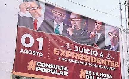 “No promuevo denuncia contra los expresidentes”