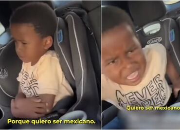 VIDEO: Niño etíope hace berrinche por no ser mexicano y explica la razón