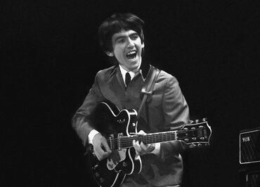 Subastarán guitarra de George Harrison