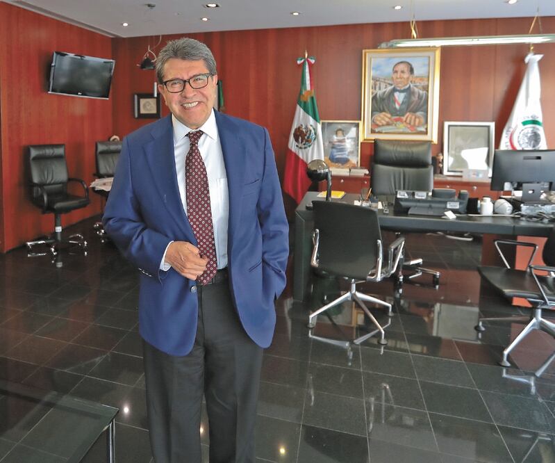 Ricardo Monreal, senador por Morena, critica los destapes anticipados que están generando mucho ruido y descalificación. Foto: Archivo/ EL UNIVERSAL.