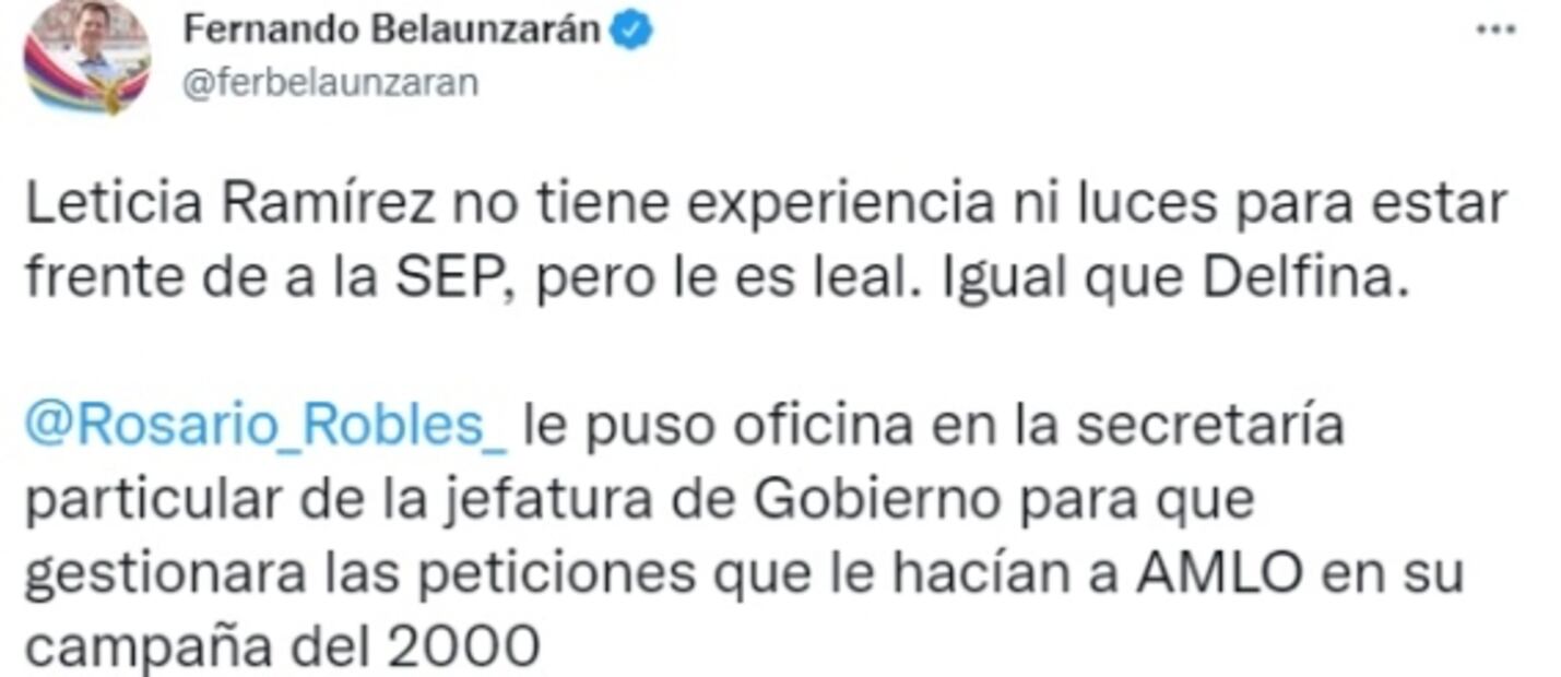 “Por eso estamos como estamos”: Critican y aplauden nombramiento de Leticia Ramírez en la SEP
