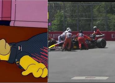 Los memes que dejó el abandono de Checo Pérez del GP de Canadá