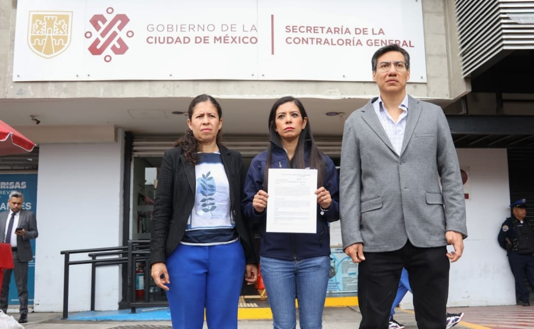 PAN denuncia ante la Contraloría a director del Metro. Foto: Karla Guerrero / EL UNIVERSAL