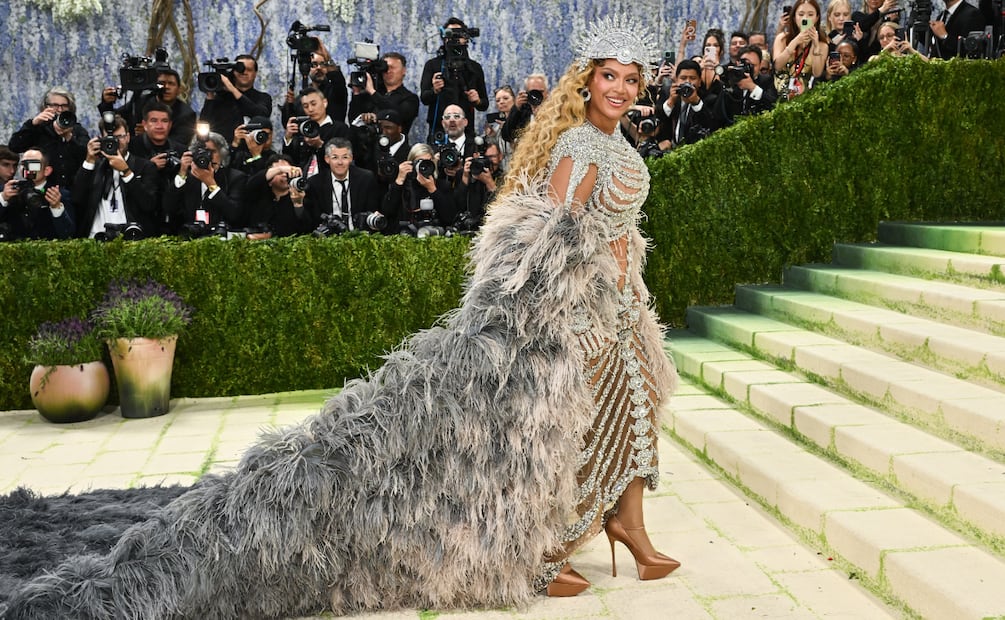 Beyoncé en la Met Gala 2026. Foto: AP